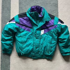 Retro 90s Ski / Snow Coat